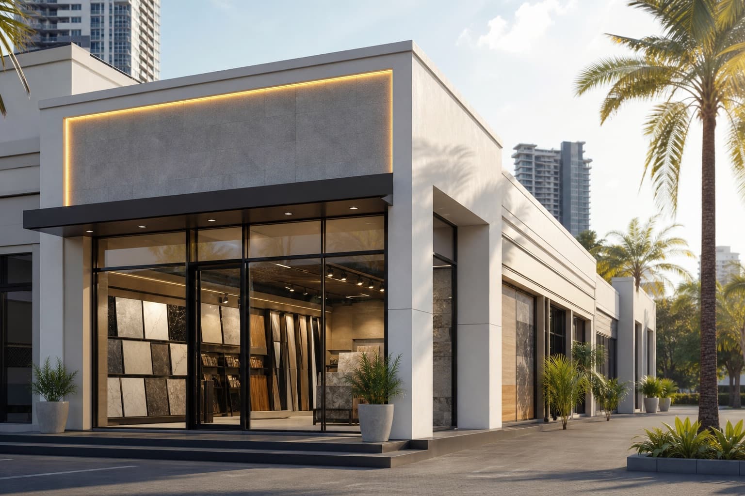 Welkom bij Cemdee International in de showroom