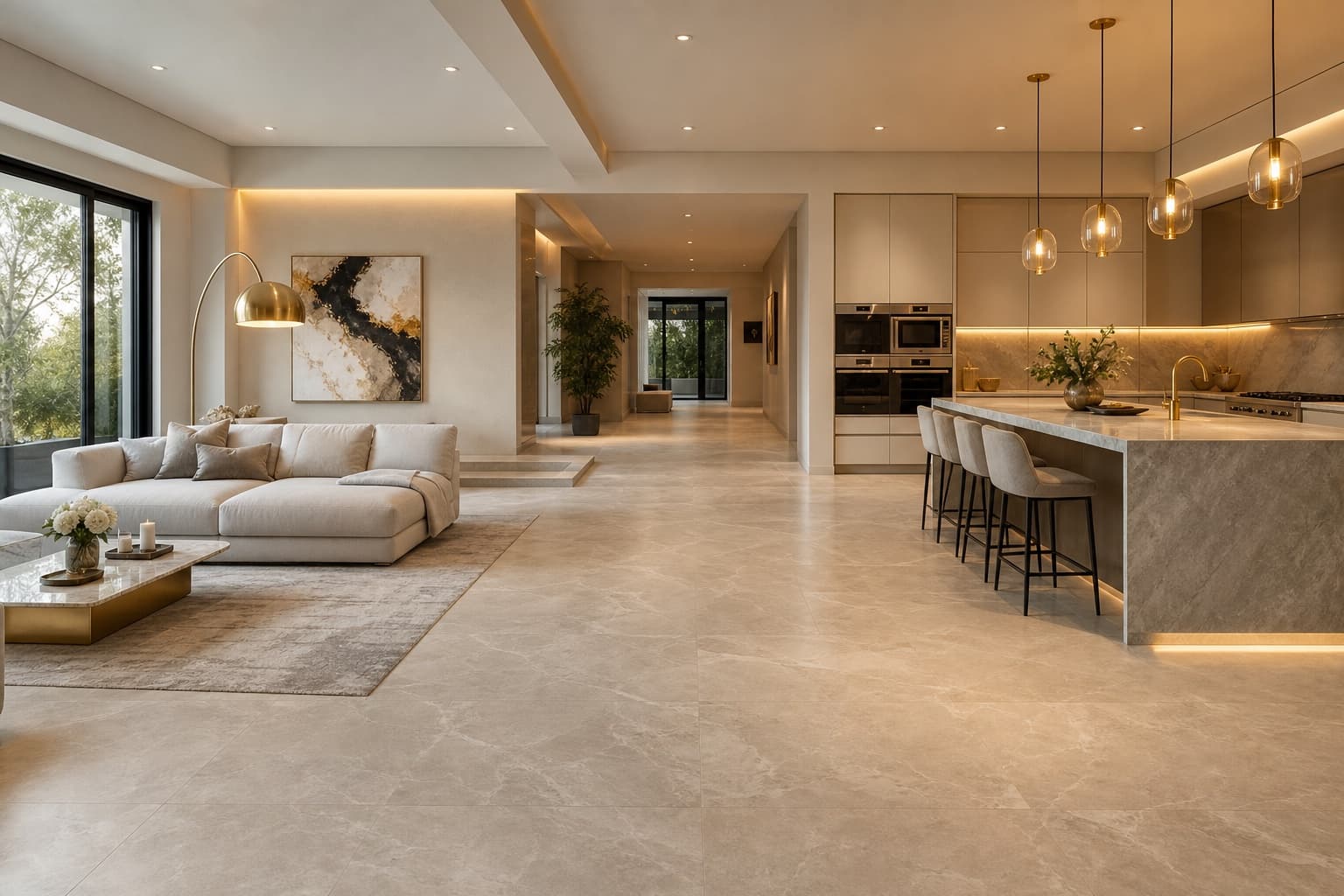 Luxe vloerafwerking als inspiratie voor ruimtegerichte selectie