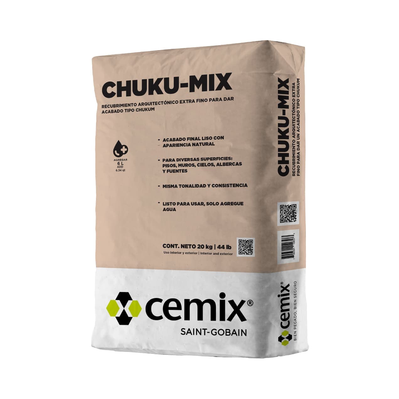 CHUKUM CEMIX: architecturale chukum-afwerking