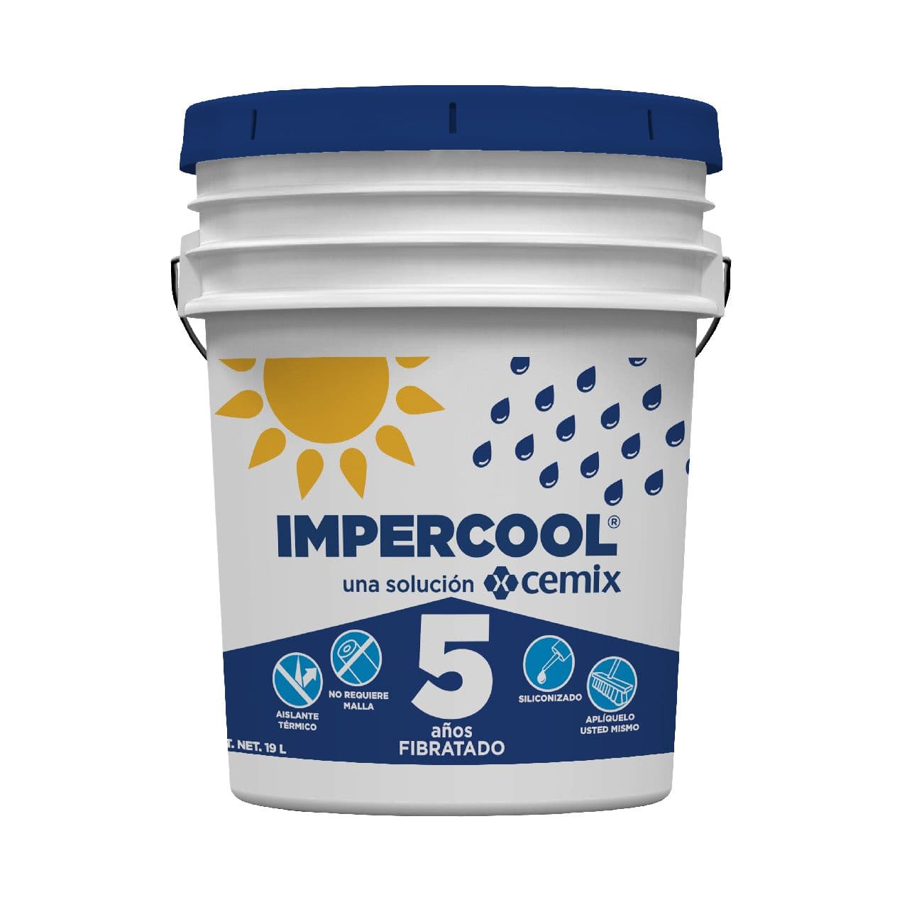 Impercool Cemix 5 jaar vezelversterkt